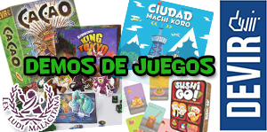 Demos de juegos de Devir