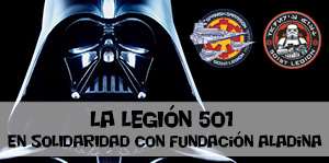 La Legión 501 en solidaridad con la Fundación Aladina