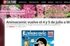 Animacomic vuelve el 4 y 5 de julio a Málaga