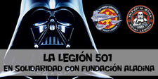La Legión 501 en solidaridad con la Fundación Aladina